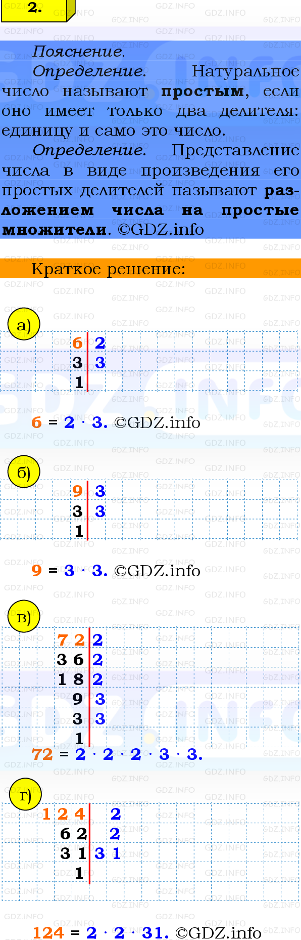 Фото решения 2: Проверочная работа на странице 49-50, Часть 1 из ГДЗ по Математике 6 класс: Виленкин Н.Я. 2024г. (6)