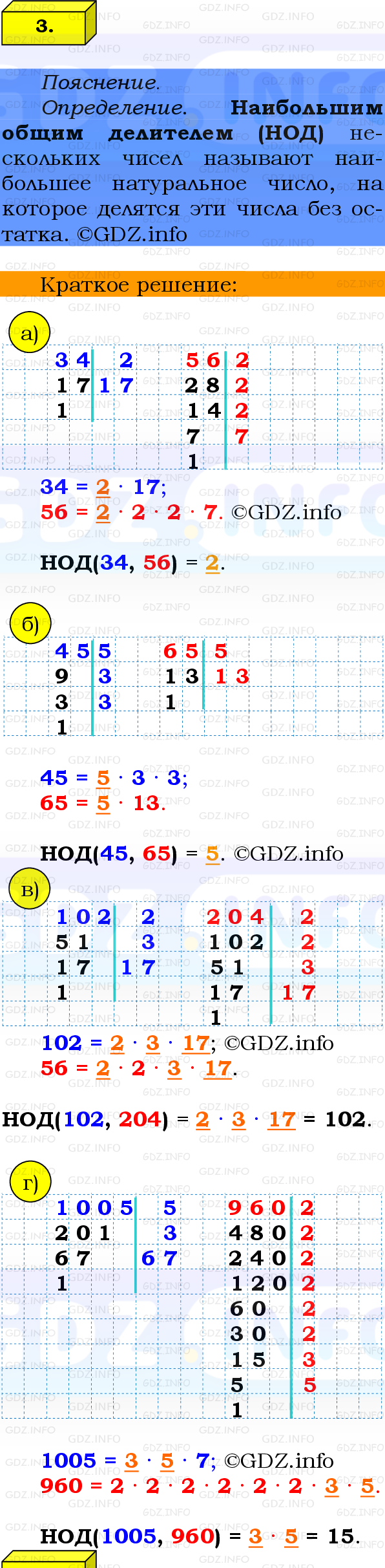 Фото решения 2: Проверочная работа на странице №54, Часть 1 из ГДЗ по Математике 6 класс: Виленкин Н.Я. 2024г. (3)