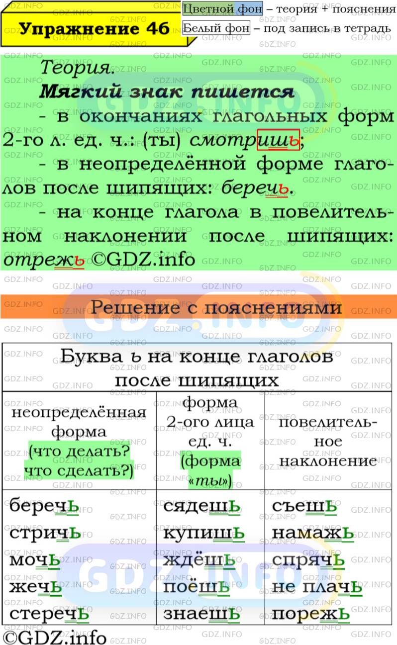 Номер №46 - ГДЗ по Русскому языку 7 класс: Ладыженская Т.А.