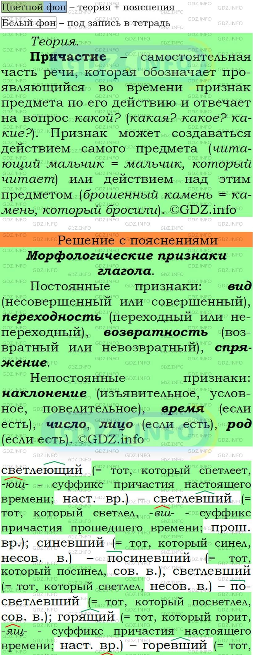 Фото подробного решения: Номер №76 из ГДЗ по Русскому языку 7 класс: Ладыженская Т.А.