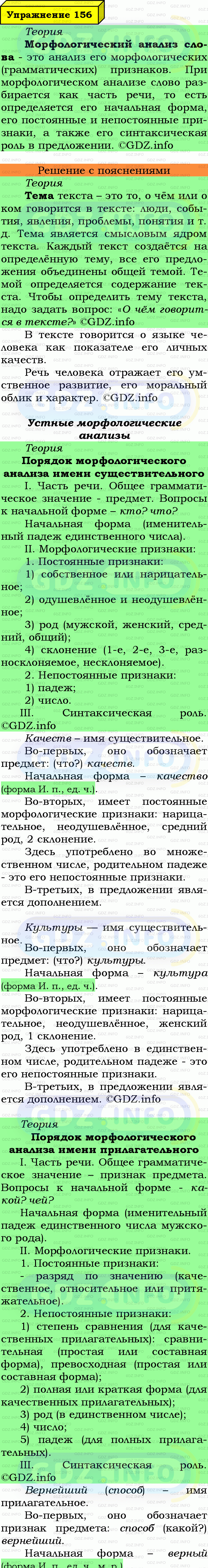 Фото подробного решения: Номер №156 из ГДЗ по Русскому языку 7 класс: Ладыженская Т.А.