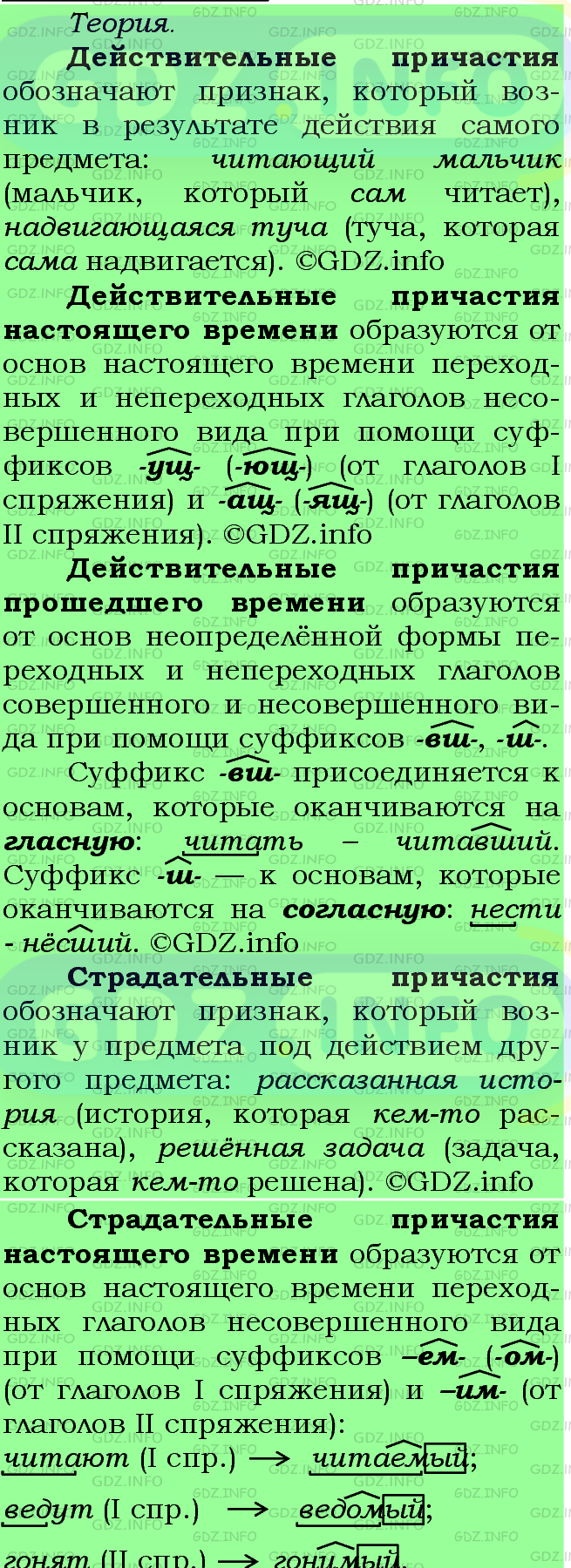 Фото подробного решения: Номер №255 из ГДЗ по Русскому языку 7 класс: Ладыженская Т.А.