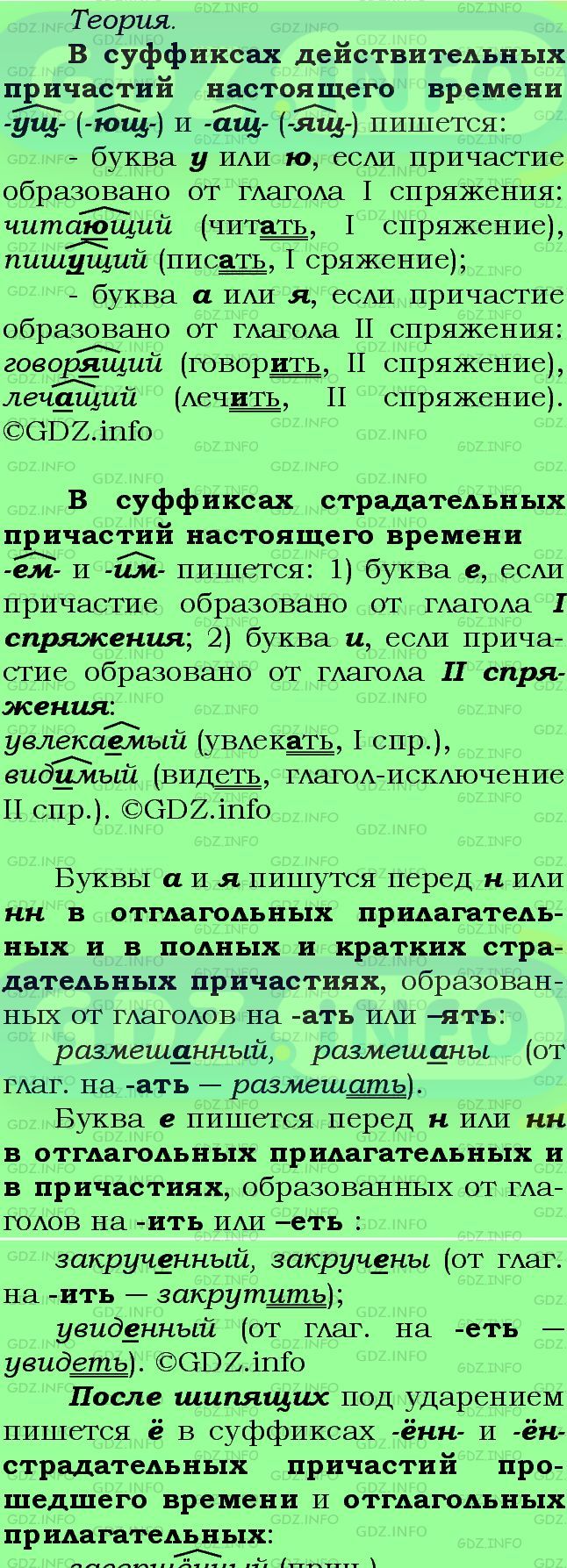 Фото подробного решения: Номер №177 из ГДЗ по Русскому языку 7 класс: Ладыженская Т.А.