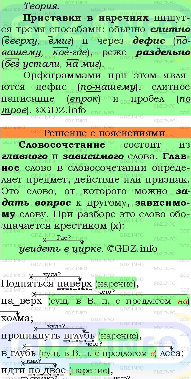 Фото подробного решения: Номер №285 из ГДЗ по Русскому языку 7 класс: Ладыженская Т.А.