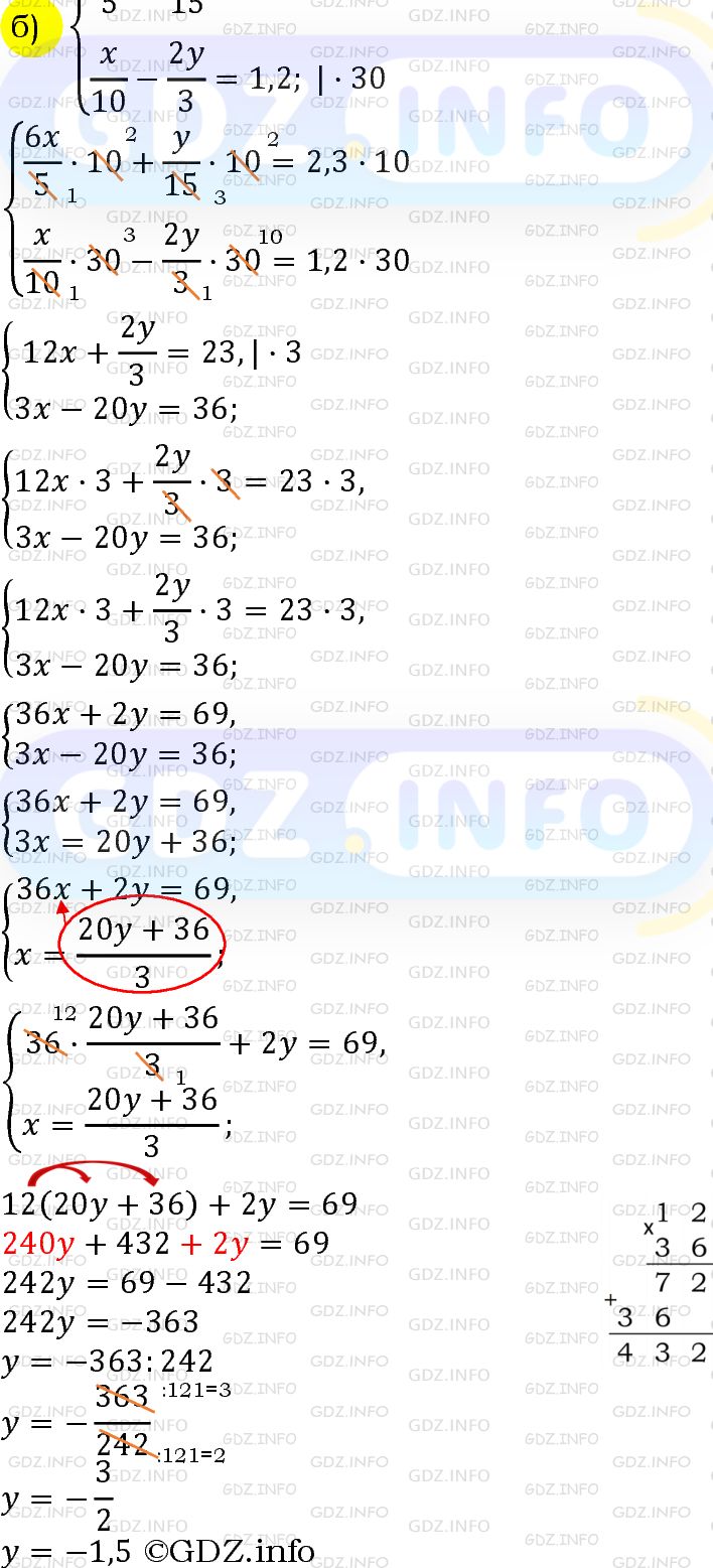 Номер задания №1094 - ГДЗ по Алгебре 7 класс: Макарычев Ю.Н.
