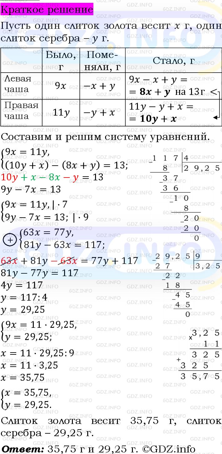 Номер задания №1131 - ГДЗ по Алгебре 7 класс: Макарычев Ю.Н.