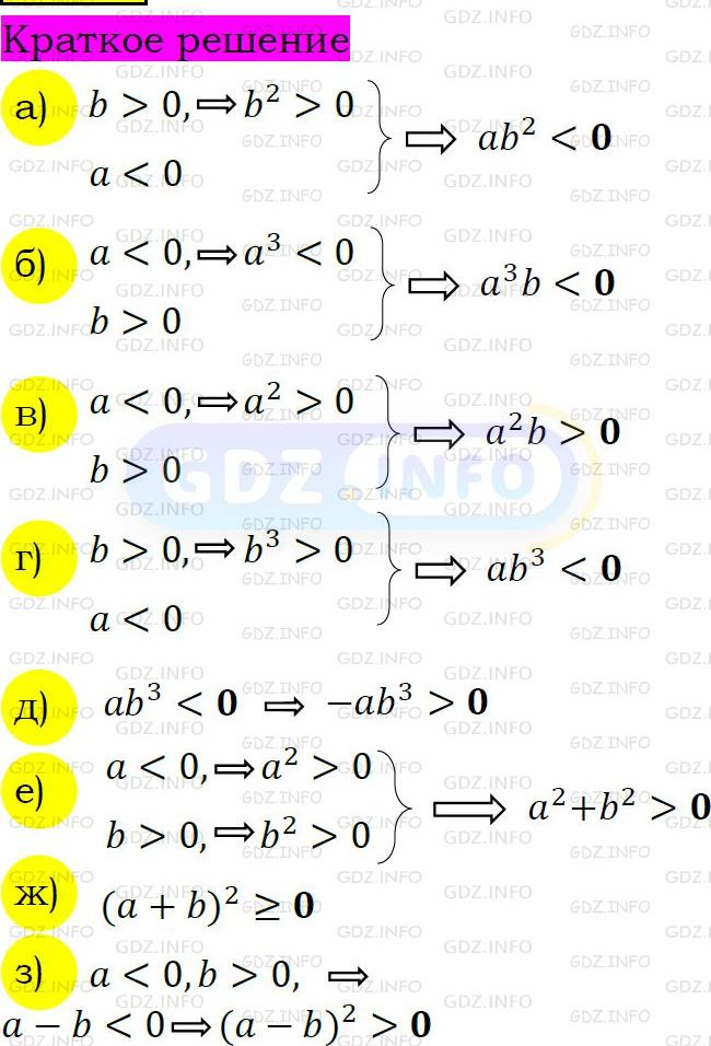 Номер задания №466 - ГДЗ по Алгебре 7 класс: Макарычев Ю.Н.