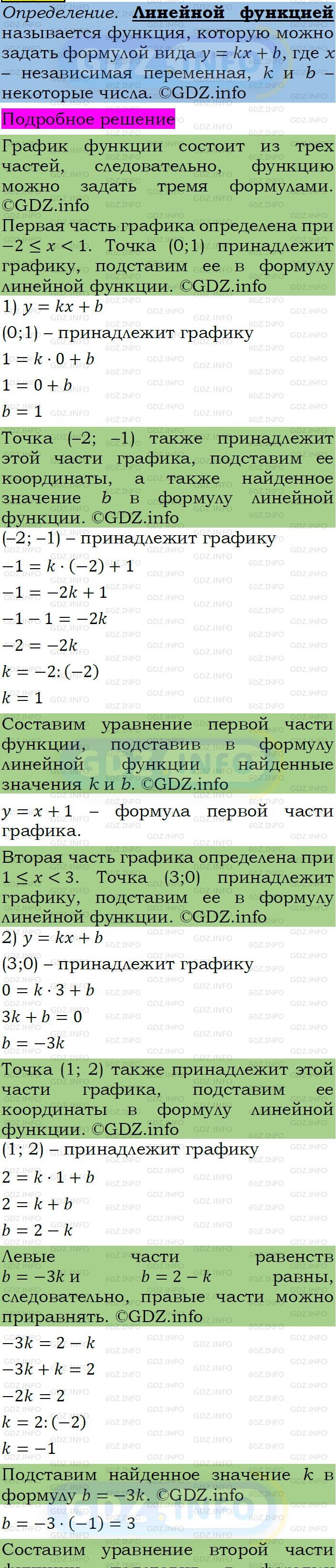 Фото подробного решения: Номер задания №350 из ГДЗ по Алгебре 7 класс: Макарычев Ю.Н.