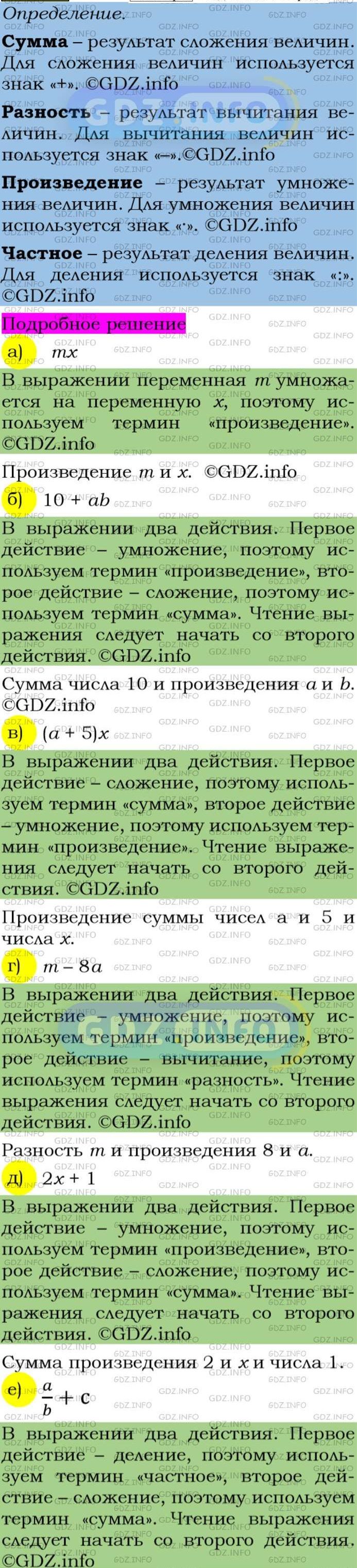 Фото подробного решения: Номер задания №55 из ГДЗ по Алгебре 7 класс: Макарычев Ю.Н.