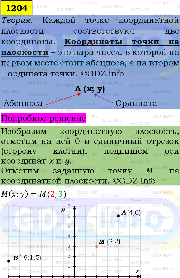 Фото подробного решения: Номер задания №1204 из ГДЗ по Алгебре 7 класс: Макарычев Ю.Н.