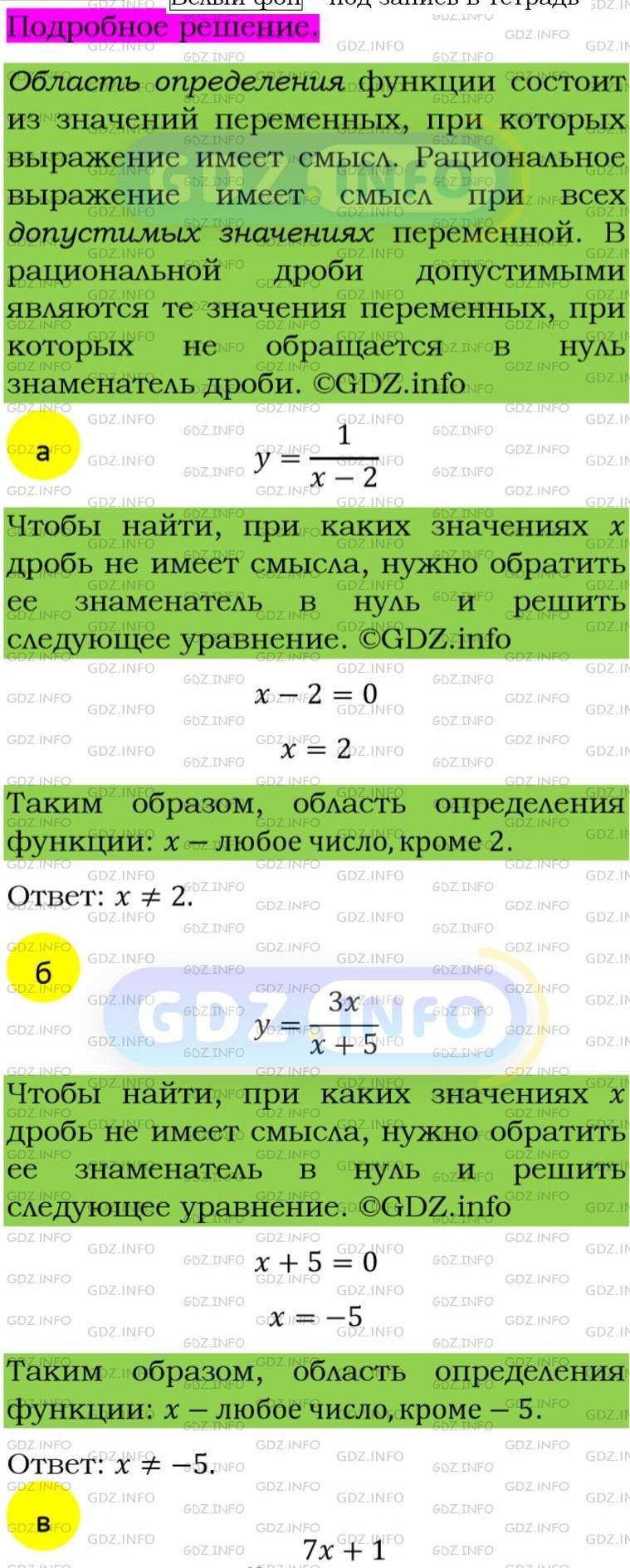 Фото подробного решения: Номер задания №216 из ГДЗ по Алгебре 8 класс: Макарычев Ю.Н.