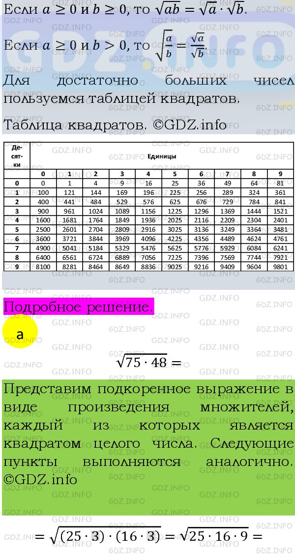 Фото подробного решения: Номер задания №368 из ГДЗ по Алгебре 8 класс: Макарычев Ю.Н.