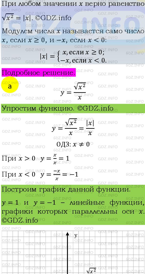 Фото подробного решения: Номер задания №478 из ГДЗ по Алгебре 8 класс: Макарычев Ю.Н.