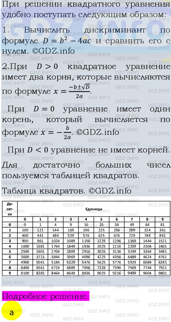Фото подробного решения: Номер задания №544 из ГДЗ по Алгебре 8 класс: Макарычев Ю.Н.