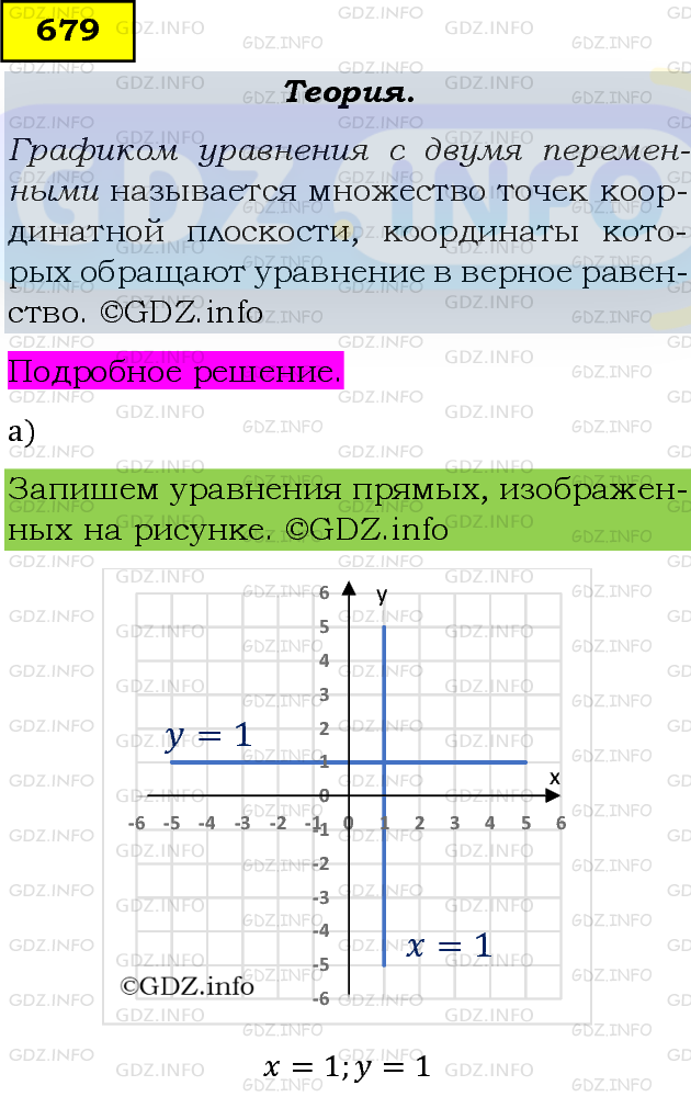 Фото подробного решения: Номер задания №679 из ГДЗ по Алгебре 8 класс: Макарычев Ю.Н.