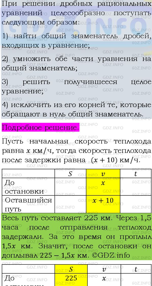 Фото подробного решения: Номер задания №815 из ГДЗ по Алгебре 8 класс: Макарычев Ю.Н.