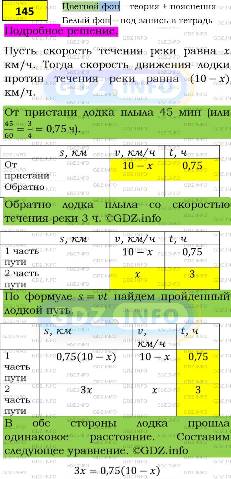 Фото подробного решения: Номер задания №145 из ГДЗ по Алгебре 8 класс: Макарычев Ю.Н.