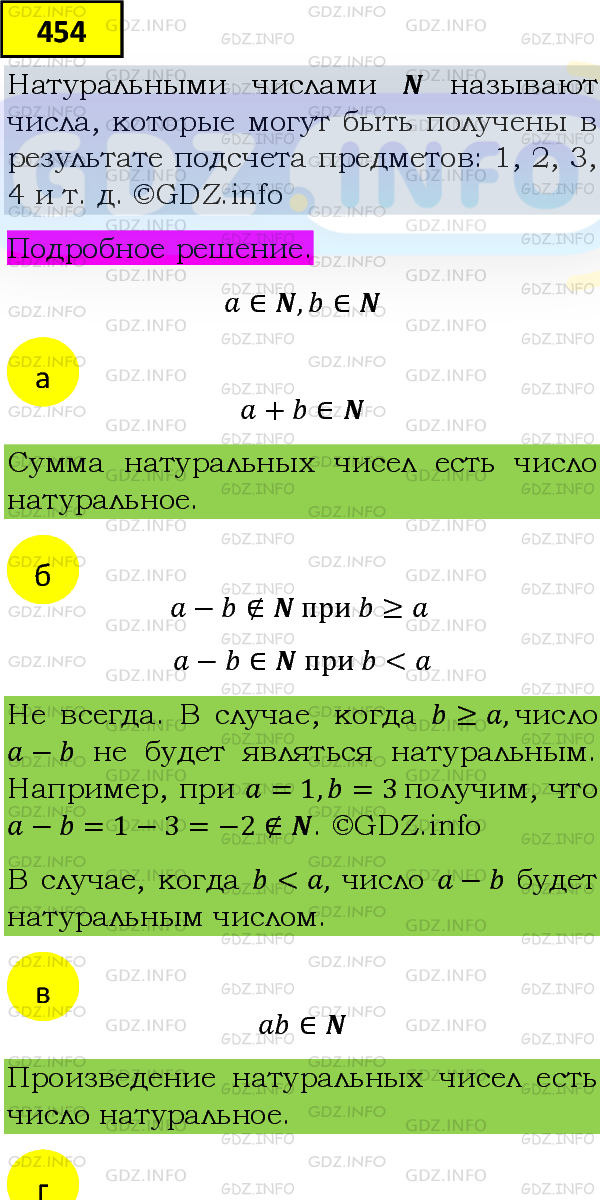 Фото подробного решения: Номер задания №454 из ГДЗ по Алгебре 8 класс: Макарычев Ю.Н.
