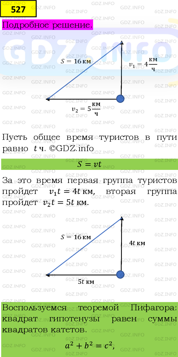 Фото подробного решения: Номер задания №527 из ГДЗ по Алгебре 8 класс: Макарычев Ю.Н.