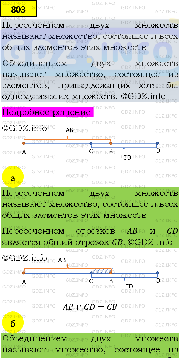 Фото подробного решения: Номер задания №803 из ГДЗ по Алгебре 8 класс: Макарычев Ю.Н.