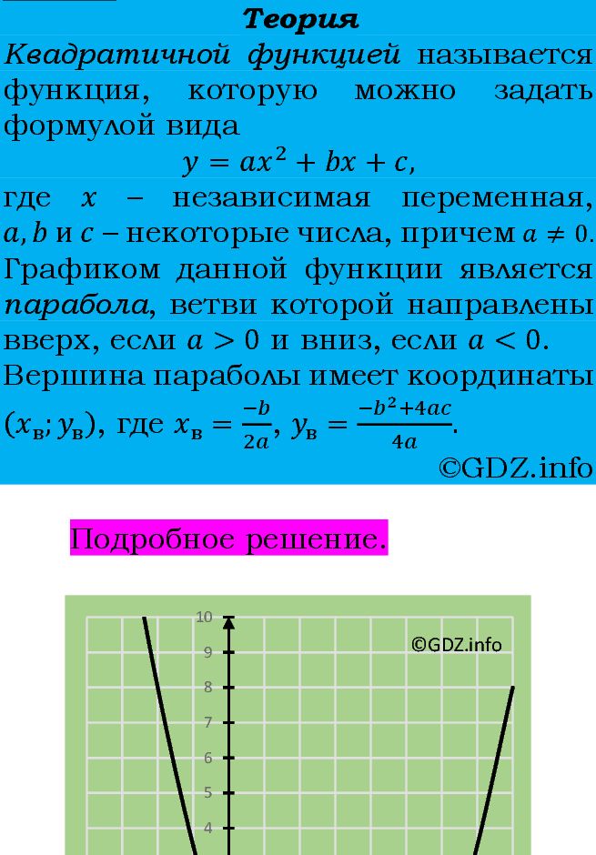 Фото подробного решения: Номер задания №158 из ГДЗ по Алгебре 9 класс: Макарычев Ю.Н.