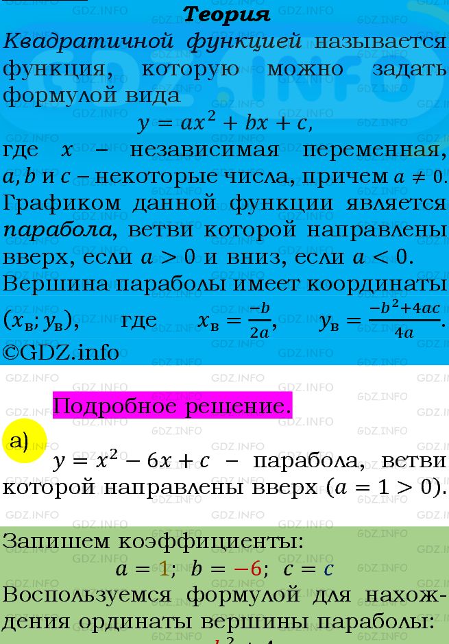 Фото подробного решения: Номер задания №200 из ГДЗ по Алгебре 9 класс: Макарычев Ю.Н.