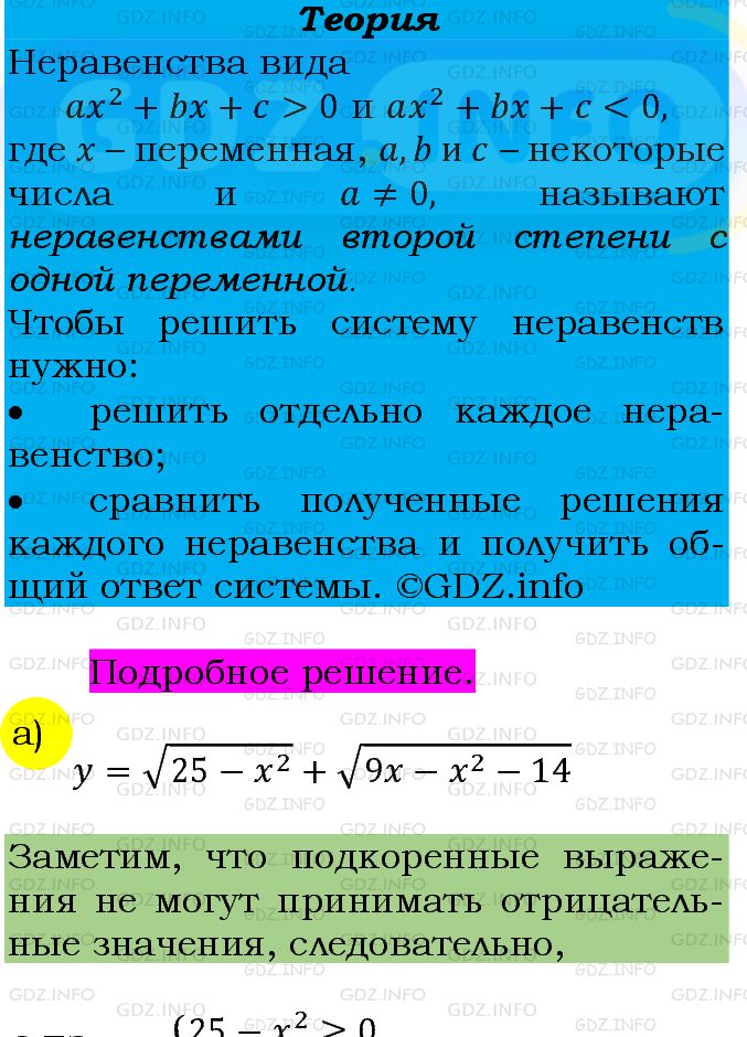Фото подробного решения: Номер задания №281 из ГДЗ по Алгебре 9 класс: Макарычев Ю.Н.