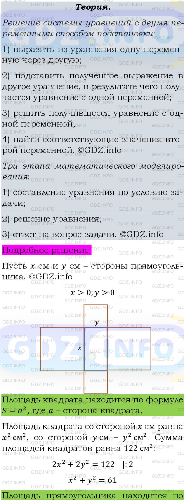 Фото подробного решения: Номер задания №427 из ГДЗ по Алгебре 9 класс: Макарычев Ю.Н.
