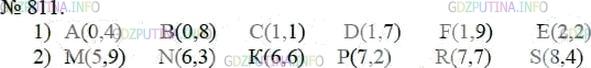 Фото решения 3: Номер №811 из ГДЗ по Математике 5 класс: Мерзляк А.Г. г.