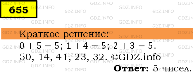 Фото решения 6: Номер №655 из ГДЗ по Математике 5 класс: Мерзляк А.Г. г.