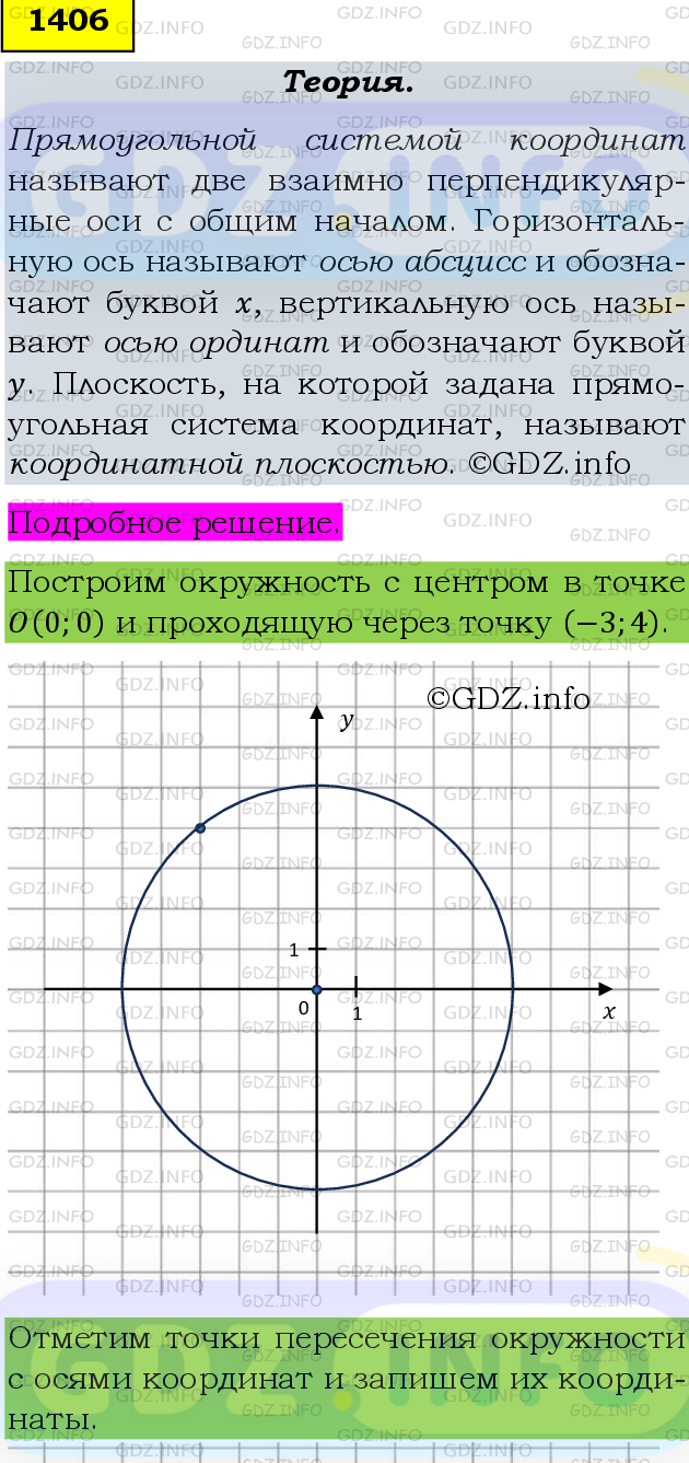 Фото подробного решения: Номер №1406 из ГДЗ по Математике 6 класс: Мерзляк А.Г.