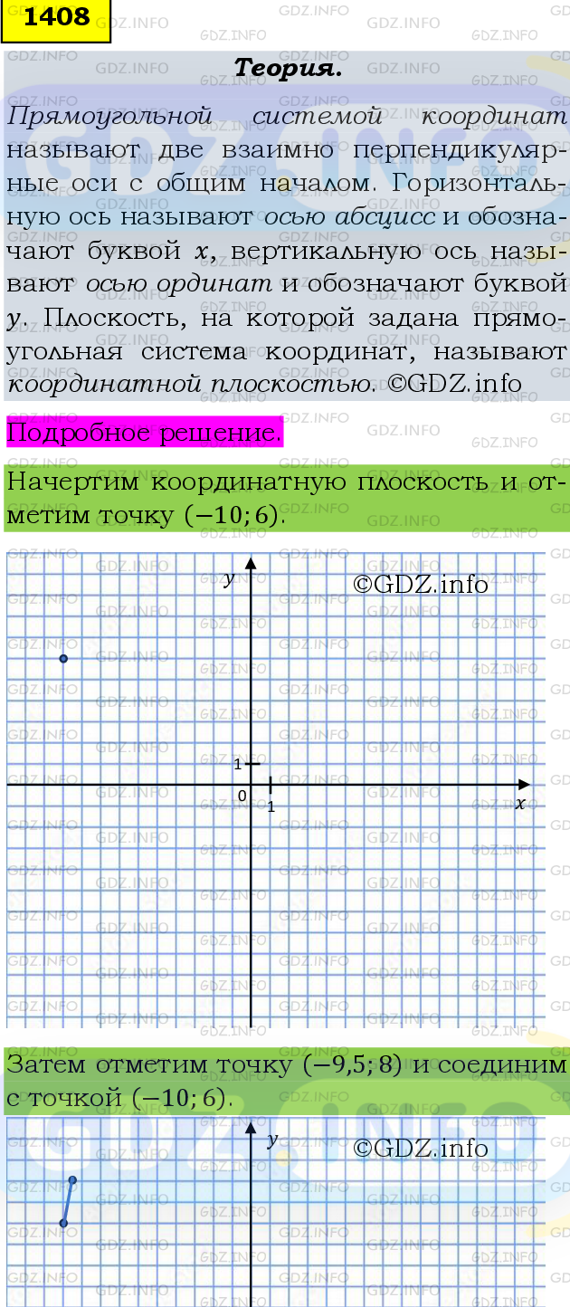 Фото подробного решения: Номер №1408 из ГДЗ по Математике 6 класс: Мерзляк А.Г.