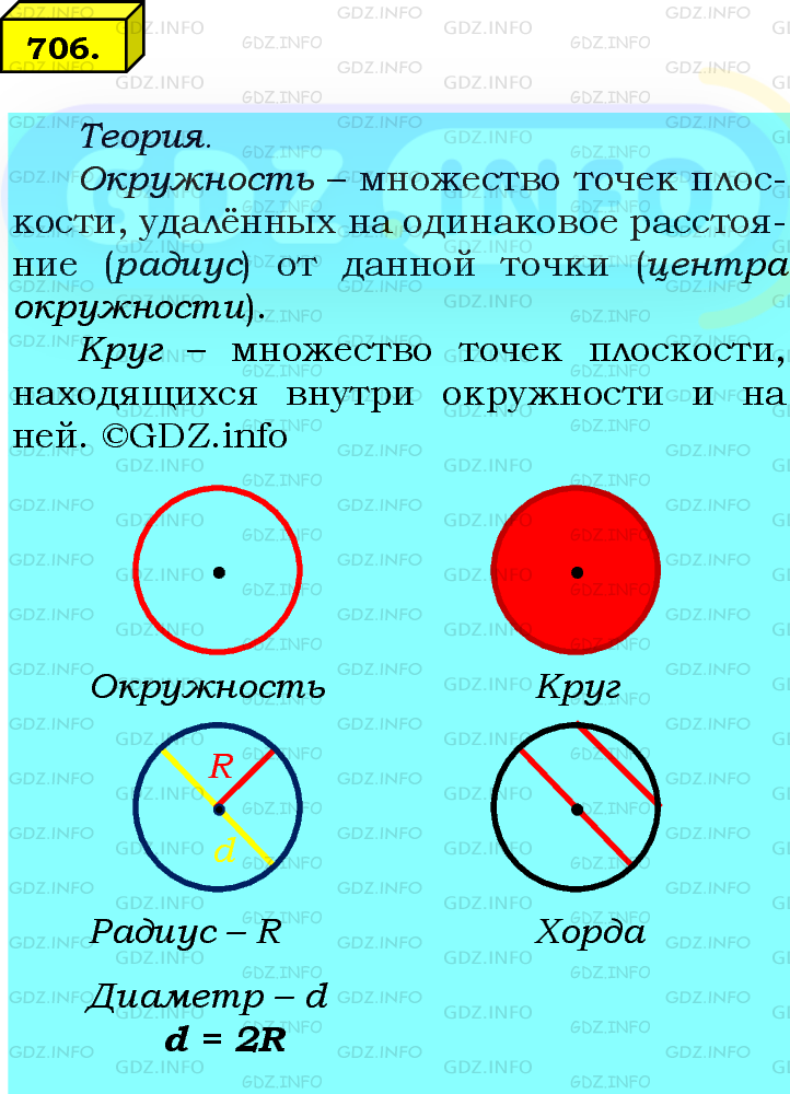 Фото подробного решения: Номер №706 из ГДЗ по Математике 6 класс: Мерзляк А.Г.