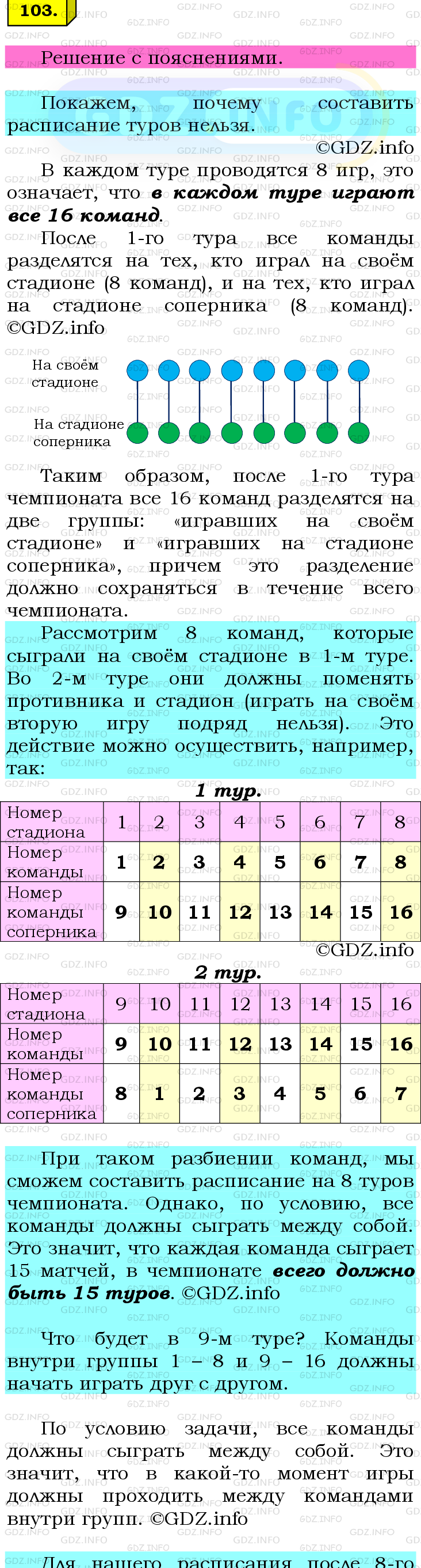 Фото подробного решения: Номер №103 из ГДЗ по Математике 6 класс: Мерзляк А.Г.