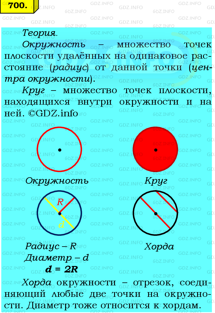 Фото подробного решения: Номер №700 из ГДЗ по Математике 6 класс: Мерзляк А.Г.