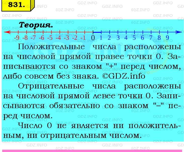 Фото подробного решения: Номер №831 из ГДЗ по Математике 6 класс: Мерзляк А.Г.