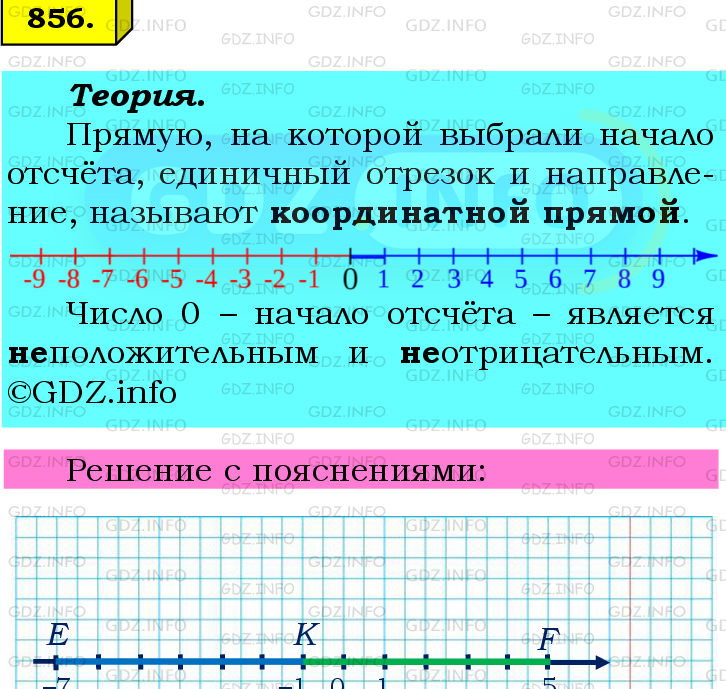 Фото подробного решения: Номер №856 из ГДЗ по Математике 6 класс: Мерзляк А.Г.