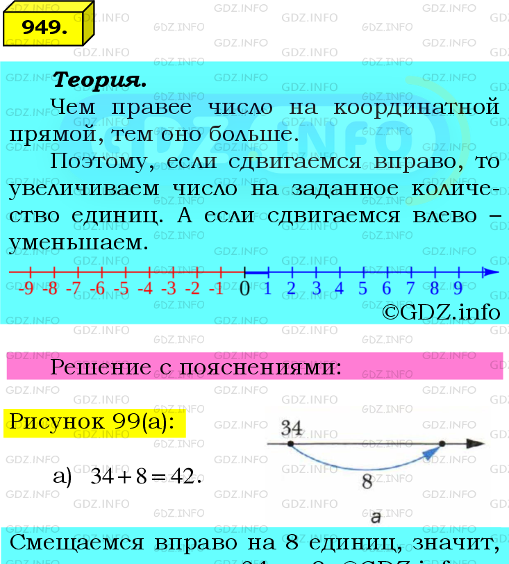 Фото подробного решения: Номер №949 из ГДЗ по Математике 6 класс: Мерзляк А.Г.