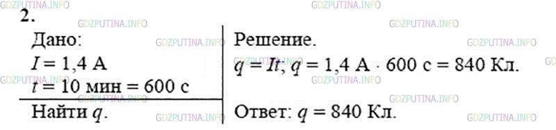 Фото решения 3: Упражнение 24 №2, Параграф 37 из ГДЗ по Физике 8 класс: Пёрышкин А.В. г.