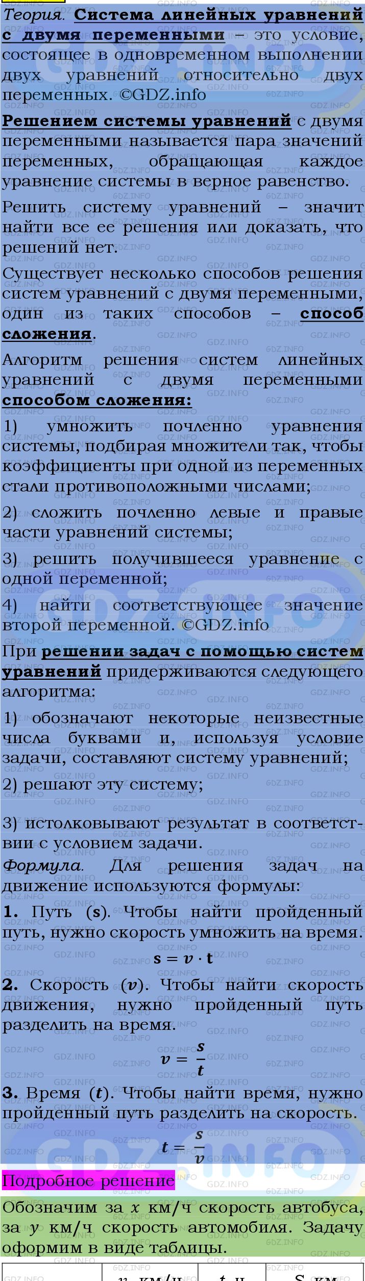 Фото подробного решения: Номер №1302 из ГДЗ по Алгебре 7 класс: Мерзляк А.Г.