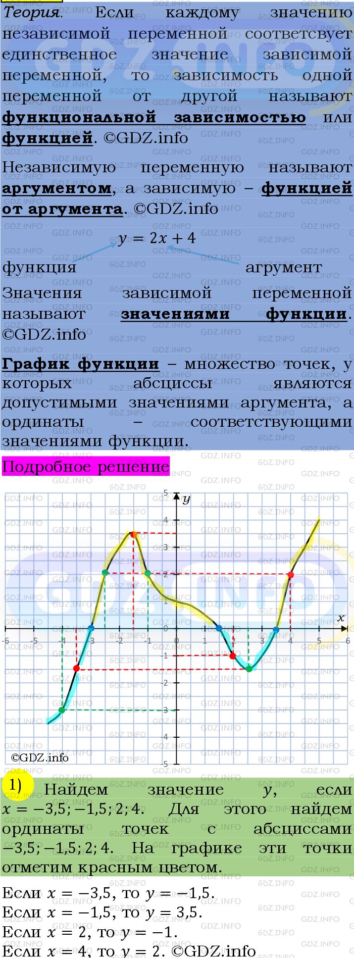 Фото подробного решения: Номер №1016 из ГДЗ по Алгебре 7 класс: Мерзляк А.Г.