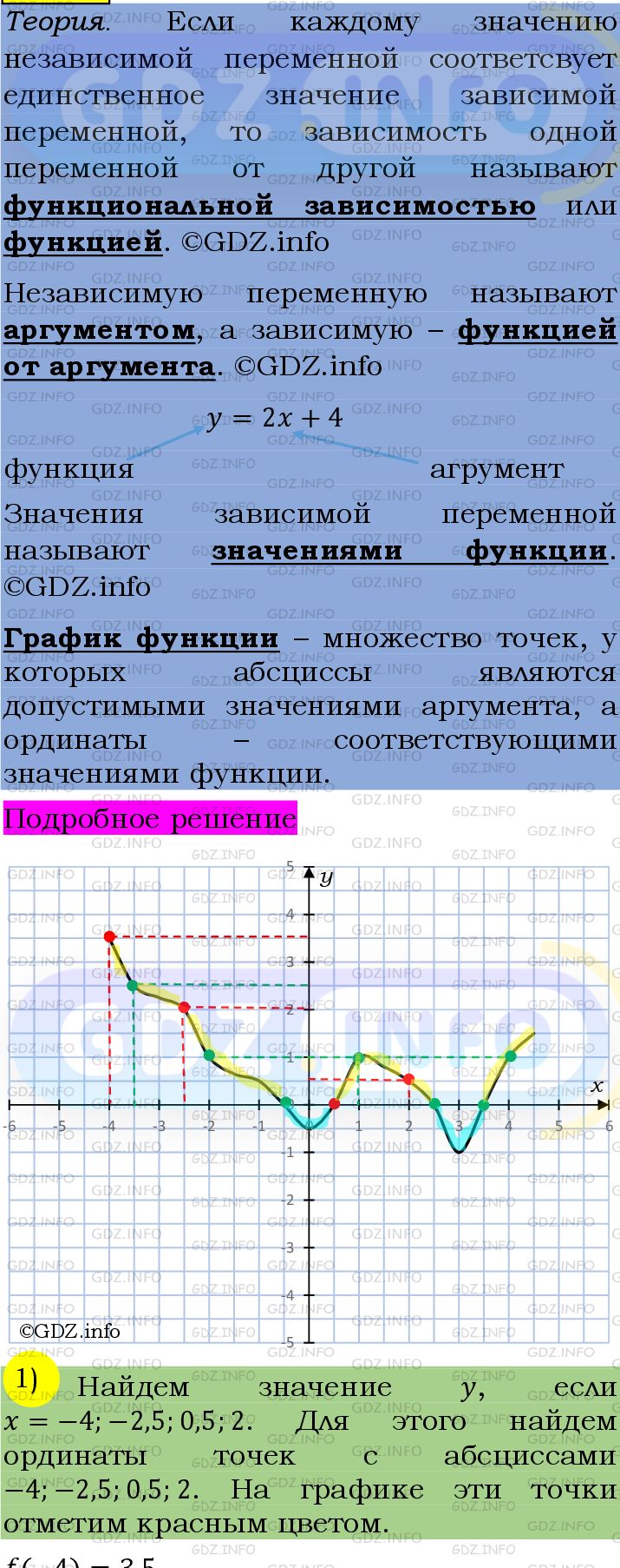 Фото подробного решения: Номер №1018 из ГДЗ по Алгебре 7 класс: Мерзляк А.Г.