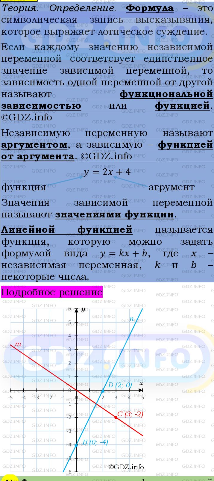 Фото подробного решения: Номер №1099 из ГДЗ по Алгебре 7 класс: Мерзляк А.Г.