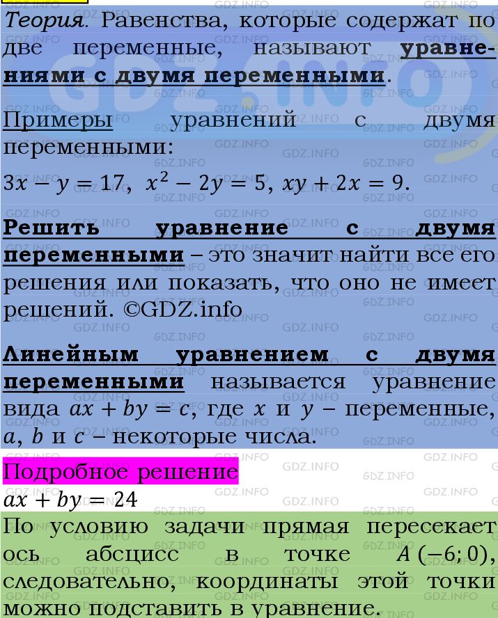 Фото подробного решения: Номер №1194 из ГДЗ по Алгебре 7 класс: Мерзляк А.Г.