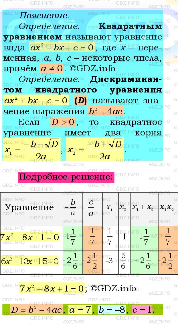 Фото подробного решения: Номер №740 из ГДЗ по Алгебре 8 класс: Мерзляк А.Г.