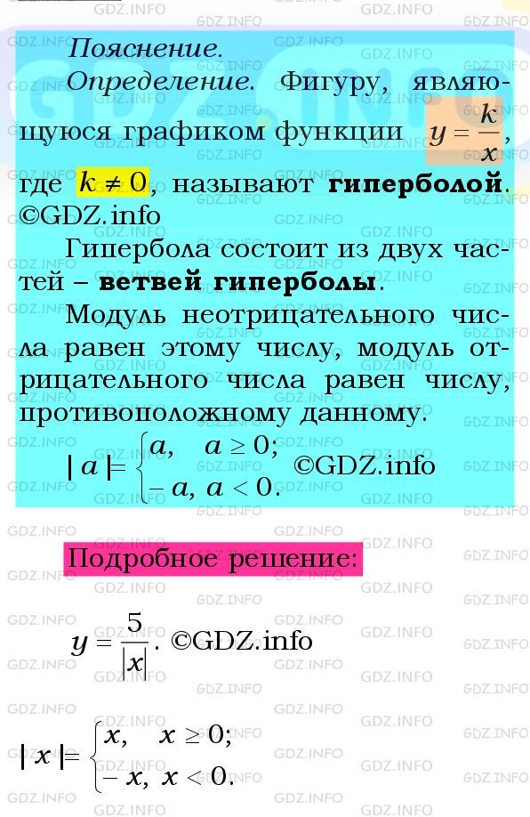 Фото подробного решения: Номер №1099 из ГДЗ по Алгебре 8 класс: Мерзляк А.Г.