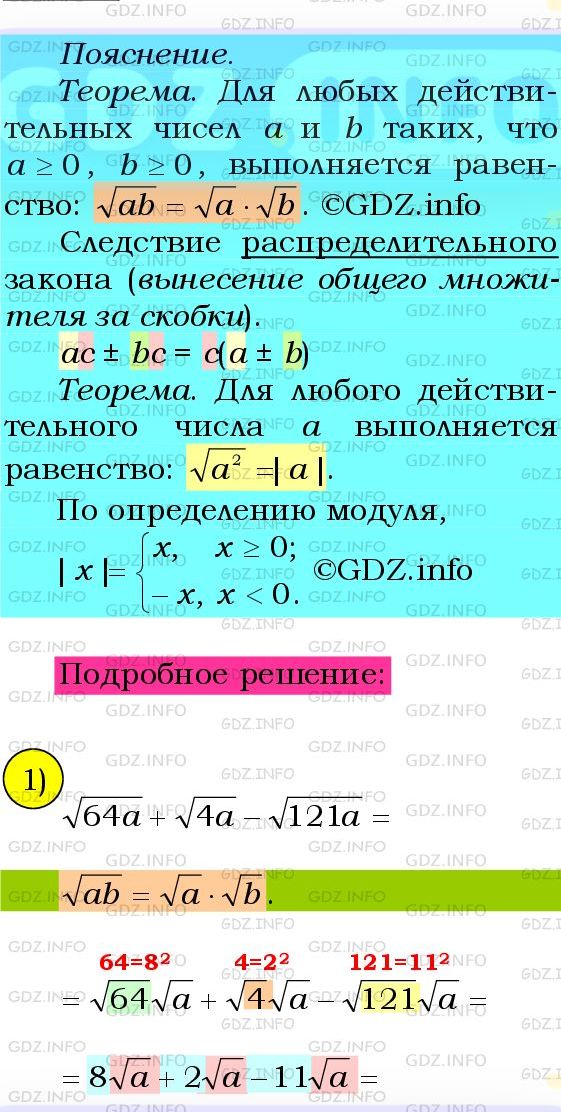 Фото подробного решения: Номер №1121 из ГДЗ по Алгебре 8 класс: Мерзляк А.Г.