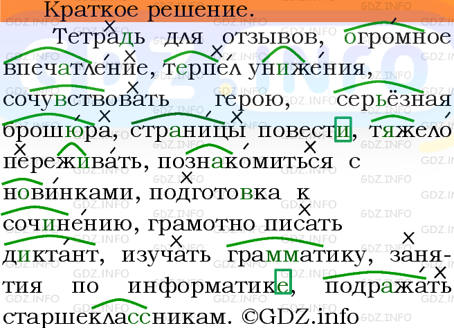 Фото решения 3: Номер №244 из ГДЗ по Русскому языку 5 класс: Ладыженская Т.А. 2012г.