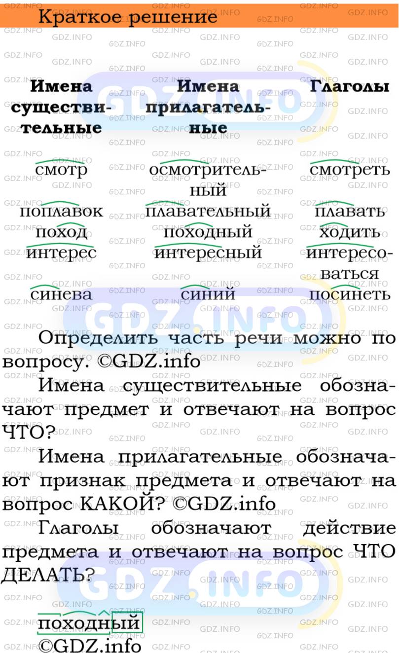 Фото решения 3: Номер №73 из ГДЗ по Русскому языку 5 класс: Ладыженская Т.А. 2012г.
