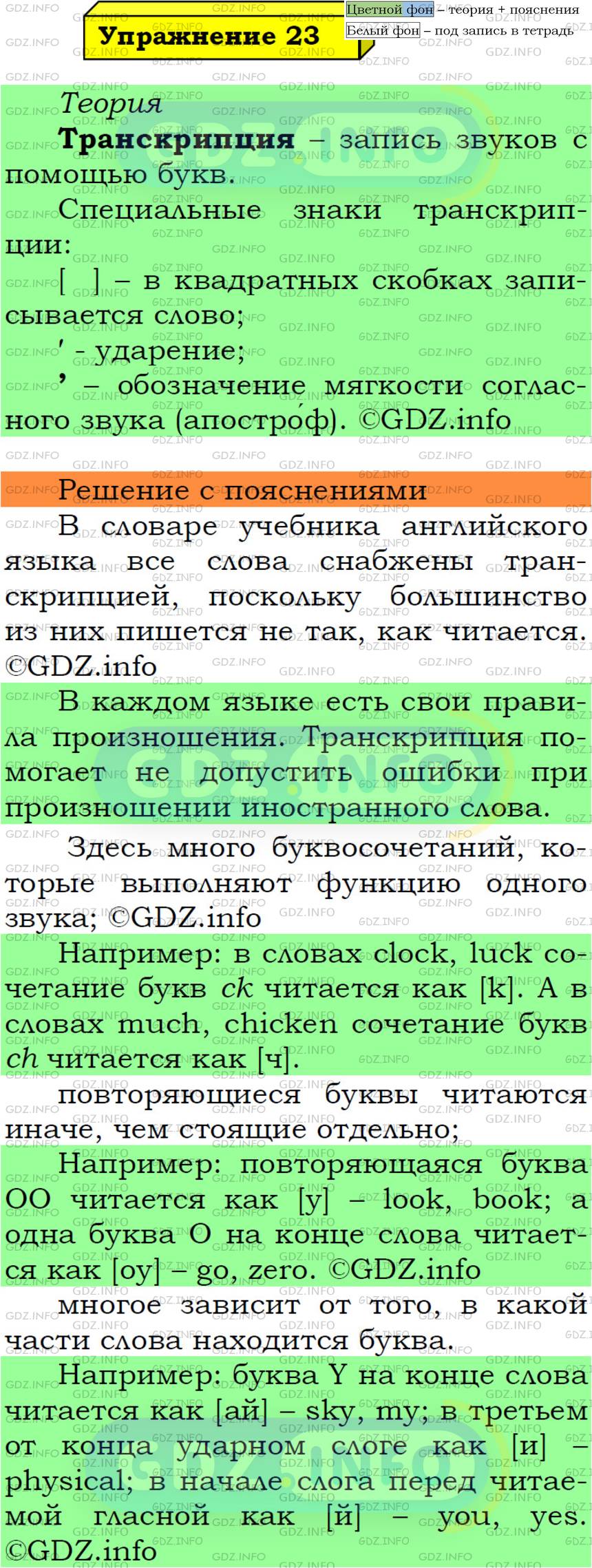 Фото решения 6: Номер №23 из ГДЗ по Русскому языку 5 класс: Ладыженская Т.А. 2019г.